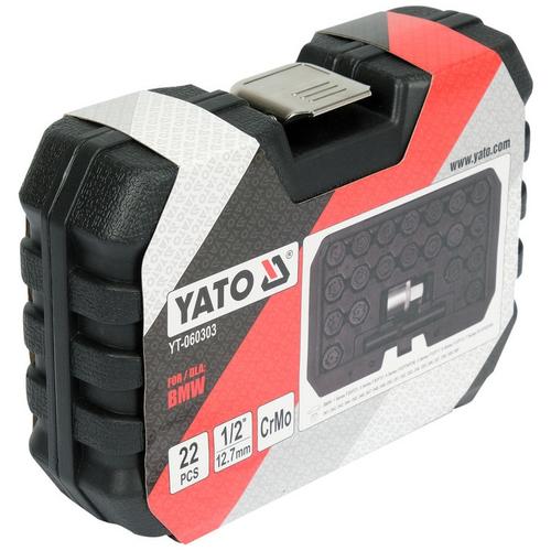 Set chei desfacere antifurt roti BMW, 22 piese YATO YT-060303