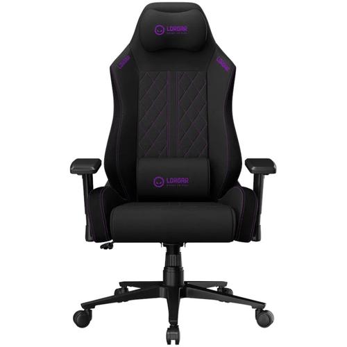 Scaun gaming LORGAR Pro CHA41, reglabil, Negru/Mov