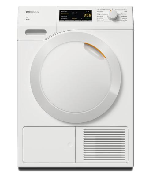 Uscator de rufe cu pompa de caldura Miele TCA230WP Active T1, clasa energetica A++, 7 kg, EcoDry, FragnanceDos, PerfectDry, EasyControl (Alb)