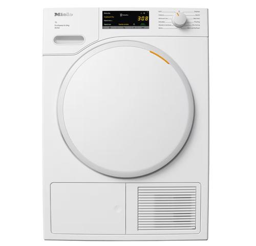 Uscator de rufe MIELE TWA 520 WP Active, Pompa de caldura, 8 kg, 12 programe, Clasa C (Alb)