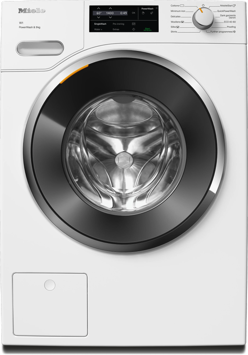 Masina de spalat cu incarcare frontala MIELE W1 WWGG360 WCS WWG360 WCS, 9 kg, 1400 rpm, Clasa A (Alb)