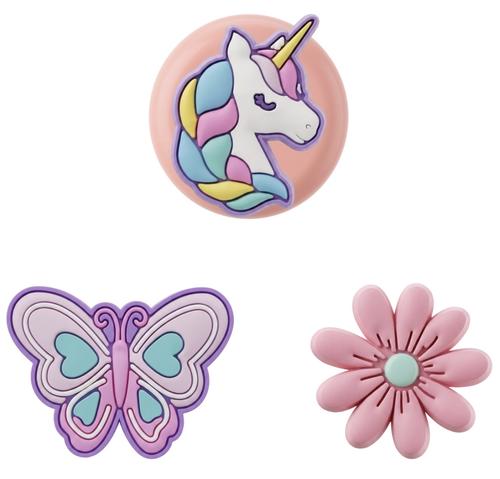 Husa OEM Butterfly pentru Apple AirTag, Set 3 bucati, Multicolor