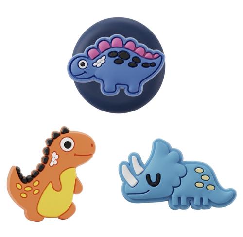 Husa OEM Dinosaur pentru Apple AirTag, Set 3 bucati, Multicolor