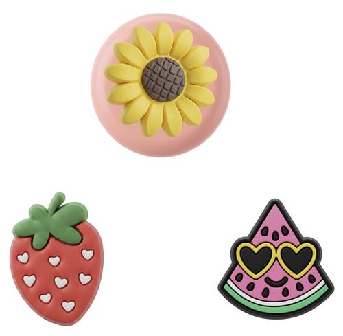 Husa OEM Fruit pentru Apple AirTag, Set 3 bucati, Multicolor