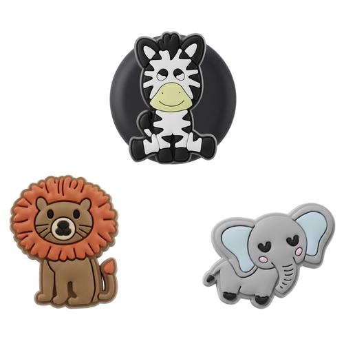 Husa OEM Zoo pentru Apple AirTag, Set 3 bucati, Multicolor