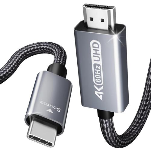 Cablu Audio si Video USB-C - HDMI Benfei, 0.9m, Gri