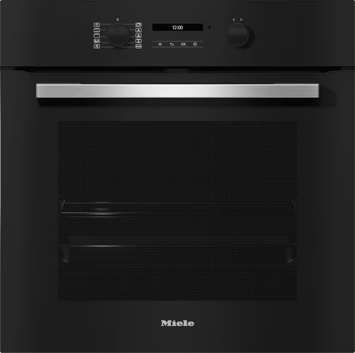Cuptor incorporabil MIELE H 2766-1 BP 125 Edition, Electric, 76 L, Clasa A+, 8 functii, Autocuratare Pirolitica, AirFry, Ventilator Plus, Temporizare (Negru)