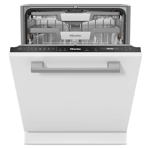 Masina de spalat vase incorporabila MIELE G 7651 SCVi AutoDos, 14 seturi, 5 programe, 60 cm, Clasa A, panou comanda (Negru)