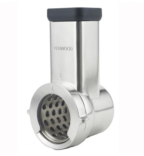 Accesoriu rotativ tip razatoare pentru robotii de bucatarie Kenwood, KAX643ME, 5 conuri pentru feliere/razuire incluse (Argintiu)