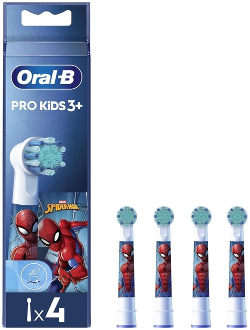 Rezerve periuta de dinti Oral-B EB10S Spiderman, 4 bucati (Mutlicolor)