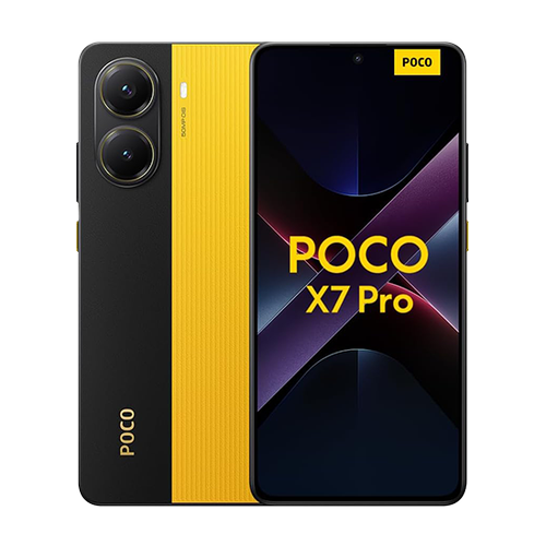 Telefon Mobil Poco X7 Pro, Procesor Octa-Core Mediatek Dimensity 8400 Ultra, AMOLED touchscreen 6.67inch, 12GB RAM, 256GB Flash, Camera Duala 50+8MP, Wi-Fi, 5G, Dual Sim, Android (Galben)