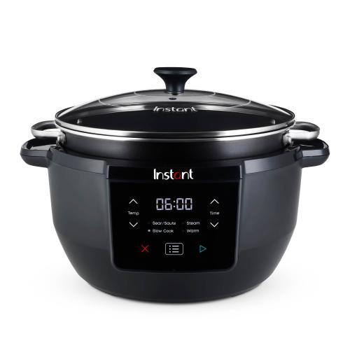 Slow cooker Instant Pot Slow Cooker Superior 7L, 800 W, 4 functii in 1 (Negru)