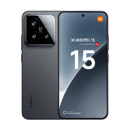 Telefon Mobil Xiaomi 15, Procesor Octa-Core Snapdragon 8 Elite, LTPO AMOLED touchscreen 6.36inch, 12GB RAM, 512GB Flash, Camera Tripla 50+50+50MP, Wi-Fi, 5G, Dual SIM, Android (Negru)