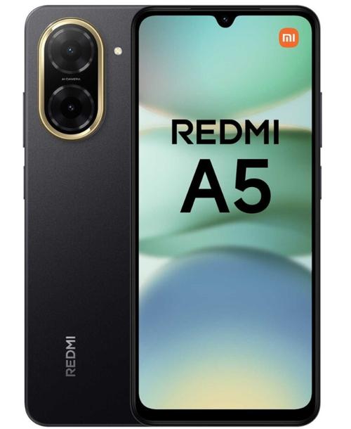 Telefon Mobil Xiaomi Redmi A5, Procesor Unisoc T7250 Octa-Core, IPS LCD Capacitive Touchscreen 6.88inch, 3GB RAM, 64GB Flash, Camera 32 MP, Wi-Fi, 4G, Dual SIM, Android (Negru)