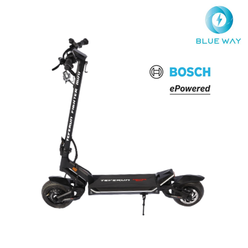 Trotineta electrica Teverun Fighter Mini Pro, Baterie 60V/25Ah LG, Autonomie 80Km, Viteza 65 Km/h, Motor 2 x 1000W, Roti 10inch, NFC (Negru)