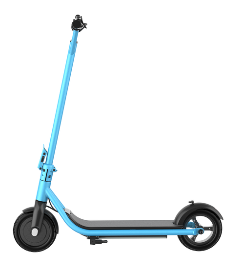 Trotineta electrica pliabila iSEN C1 KIDS, boxa bluetooth, roti 8inch, motor 200W, autonomie  10-15 km, viteza 15km h (Albastru)
