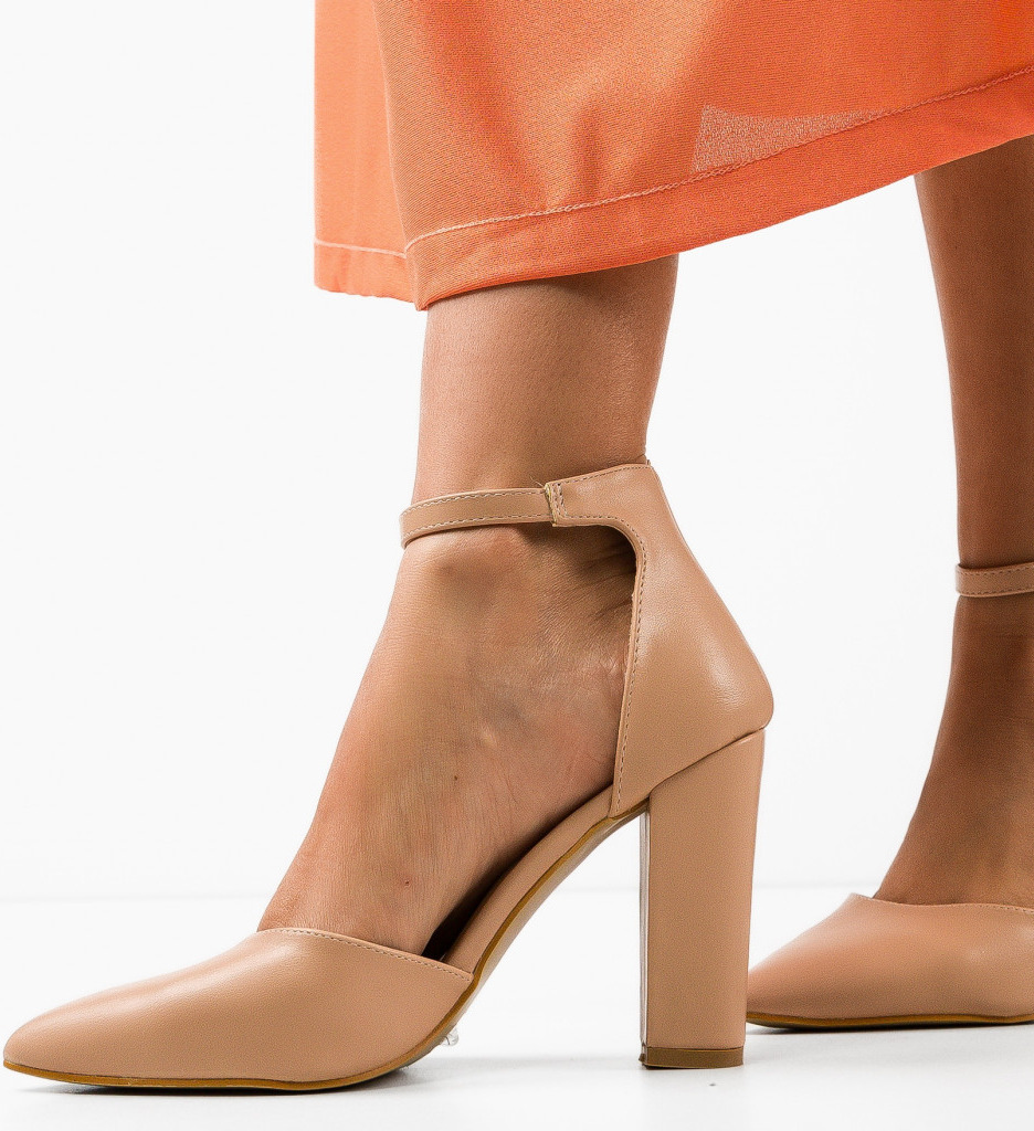 Pantofi dama Carina Bej
