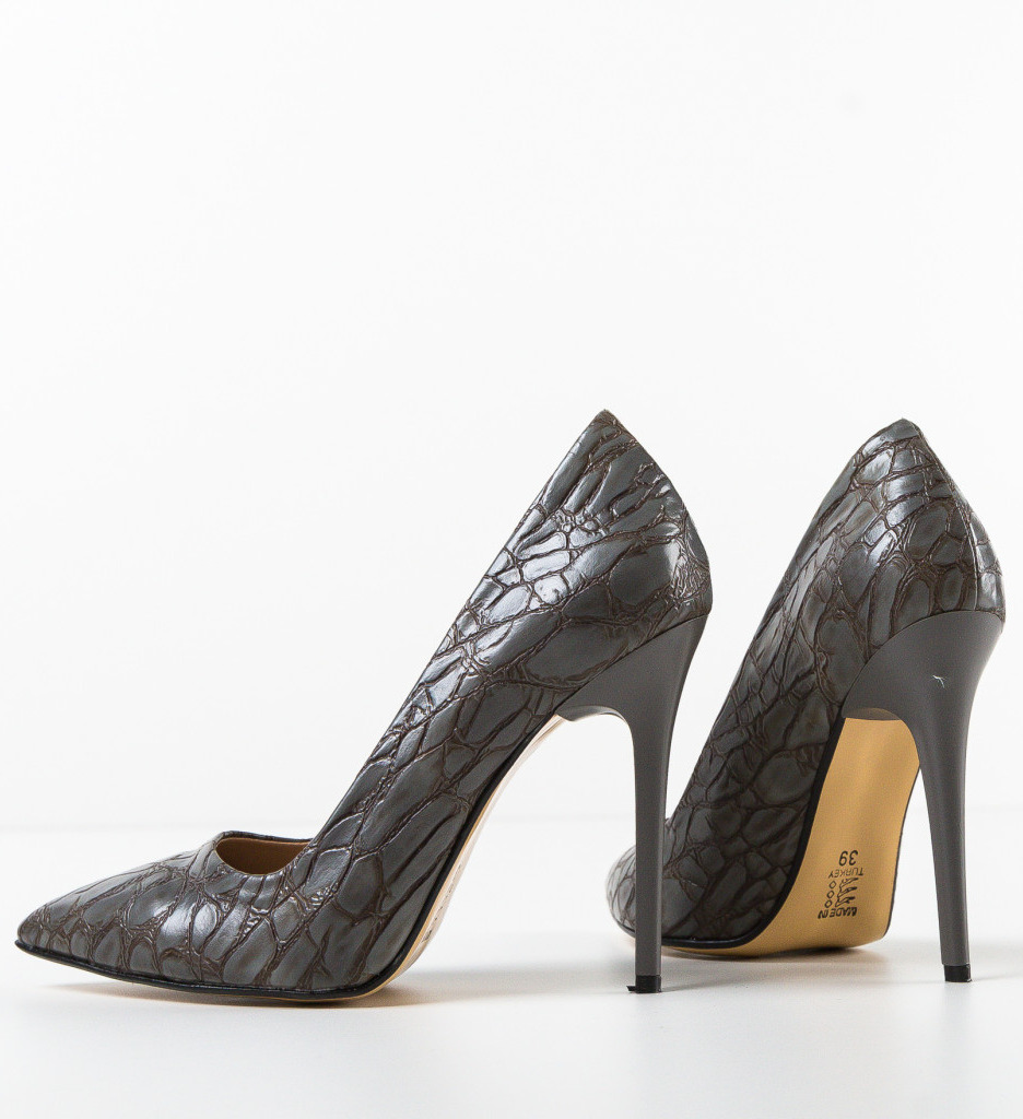 Pantofi dama Kring Gri
