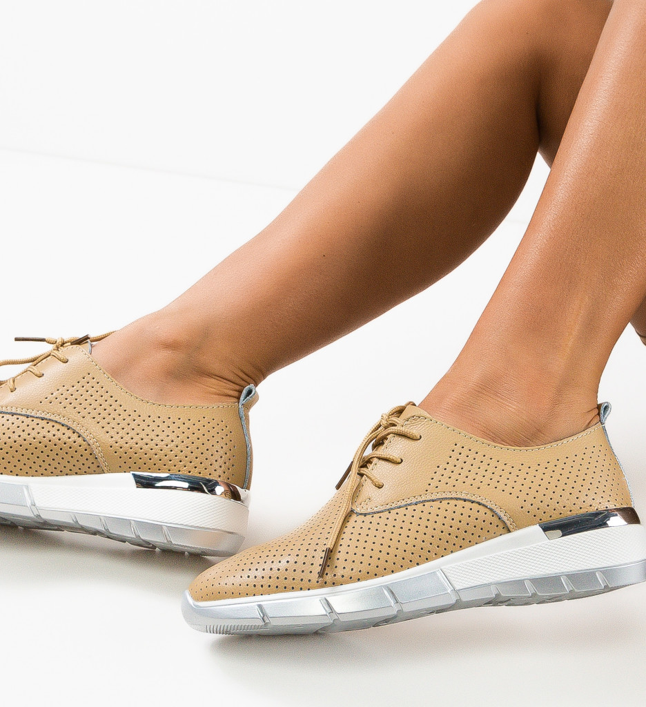 Pantofi Casual Albert Bej