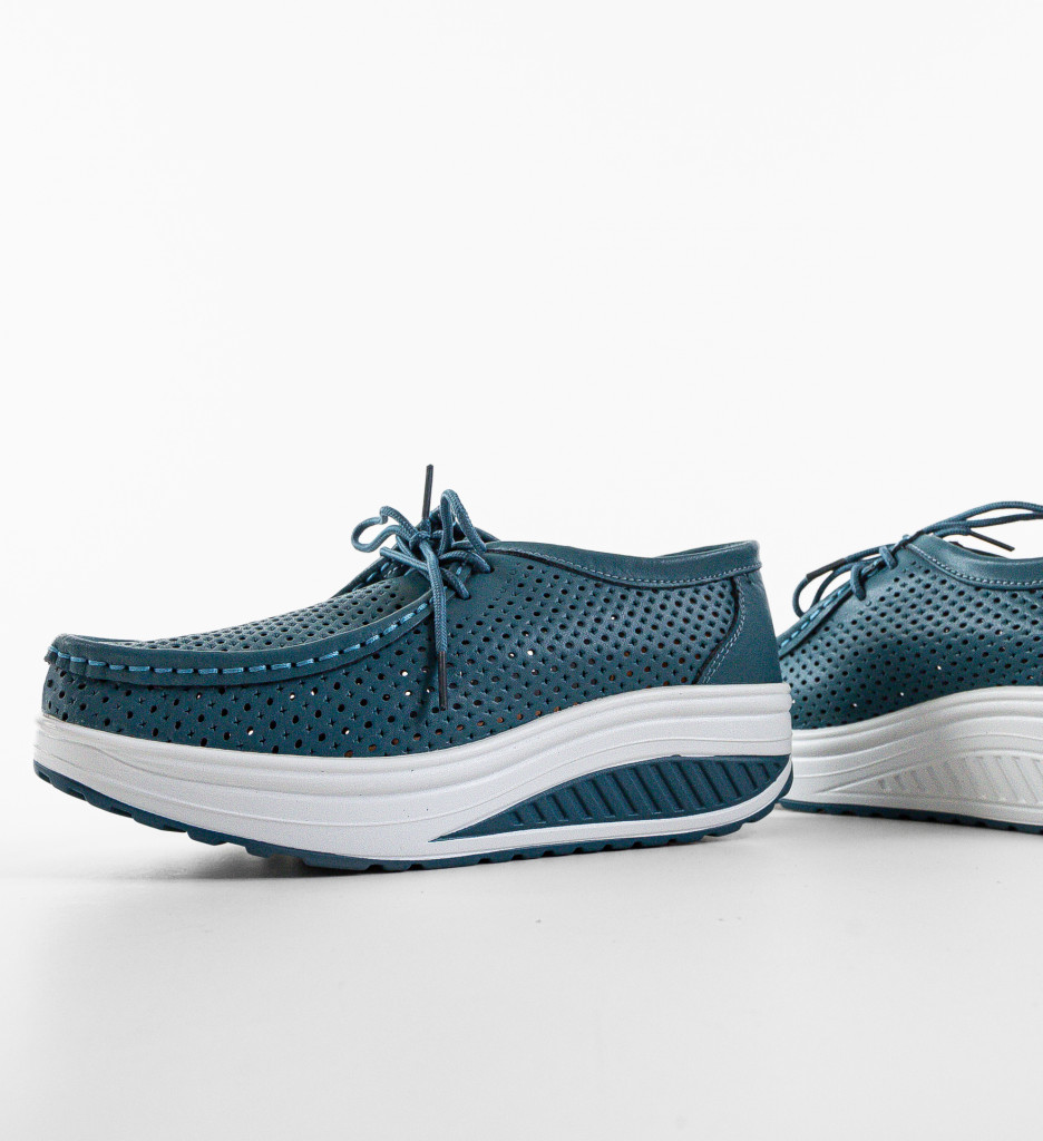 Pantofi Casual Baroco Albastri 2