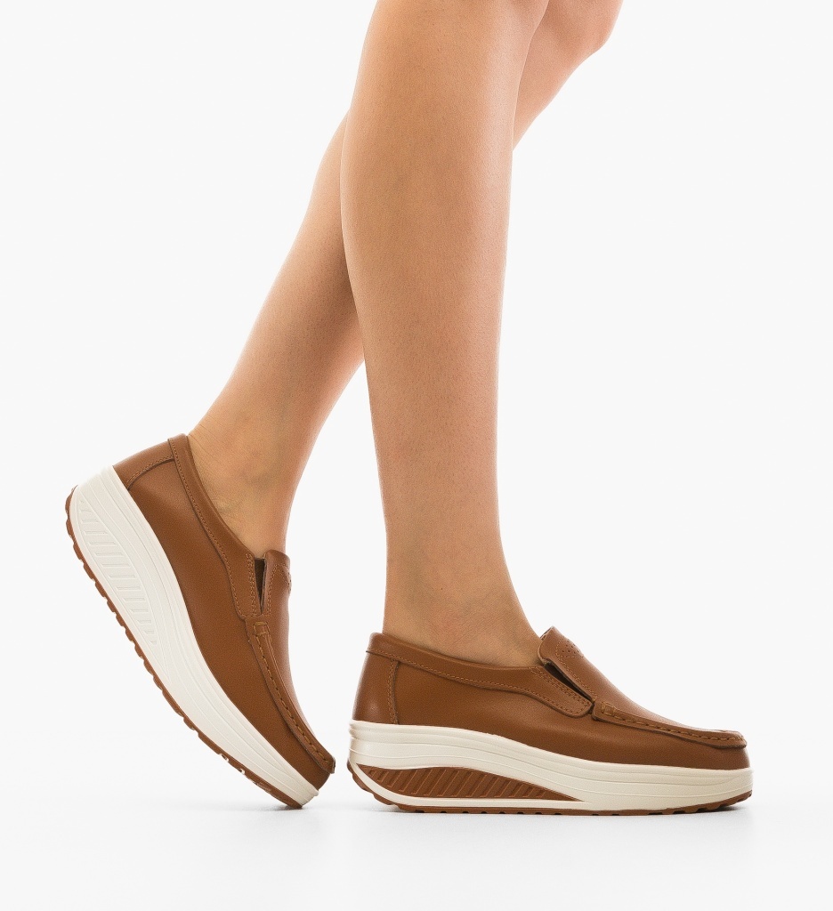 Pantofi Casual Eliot Camel