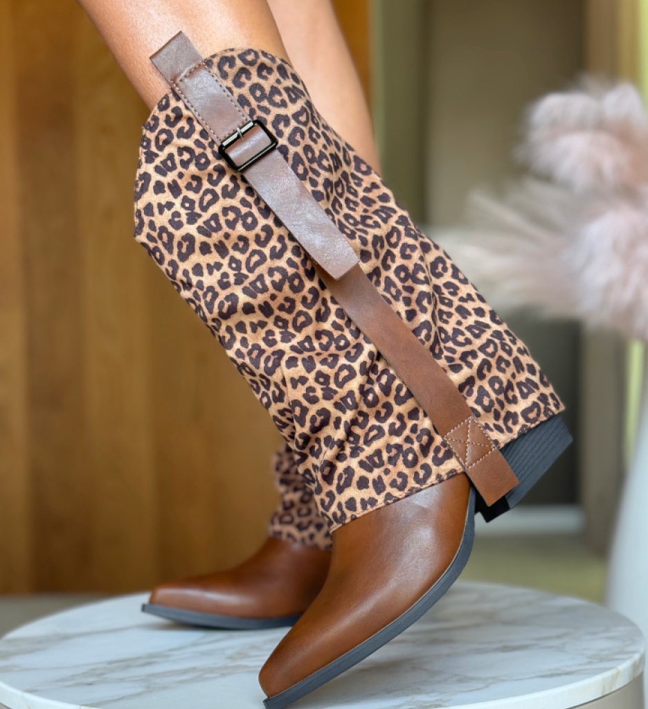 Cizme dama Inga Print