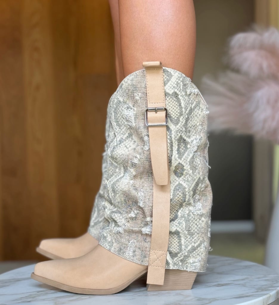 Cizme dama Inga Print 2