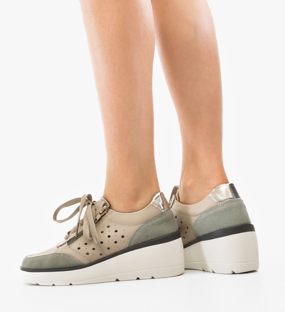 Pantofi Casual Mexy Gri