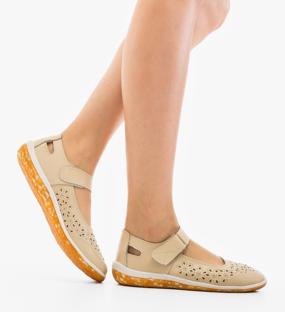 Pantofi Casual Fayvel Bej