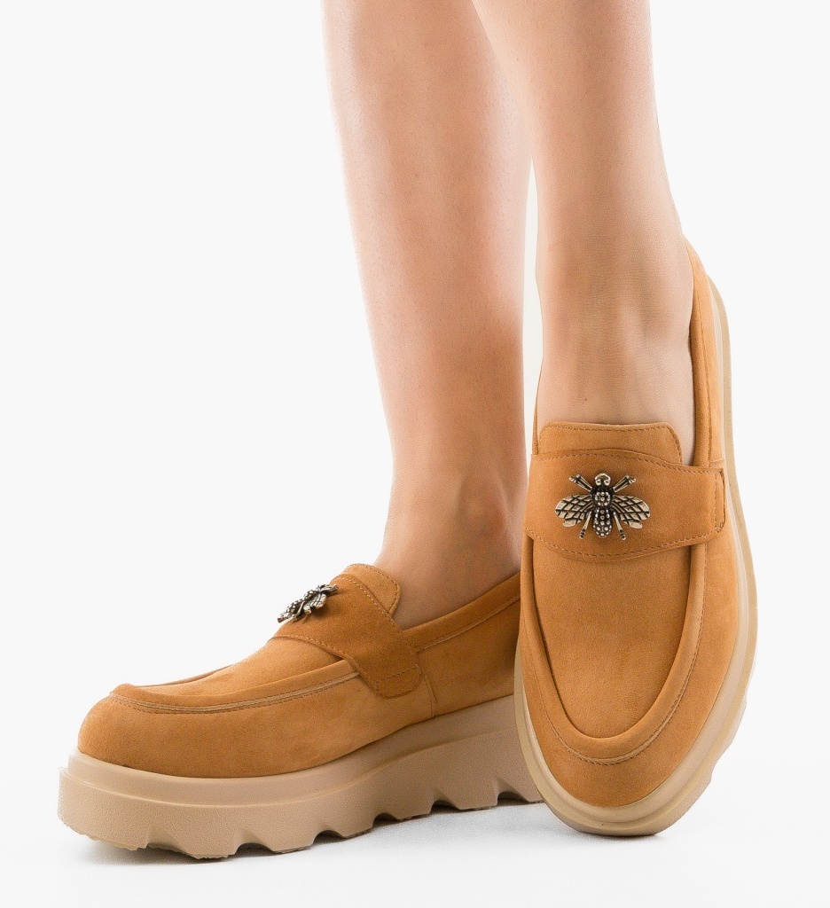 Pantofi Casual Ziete Bej