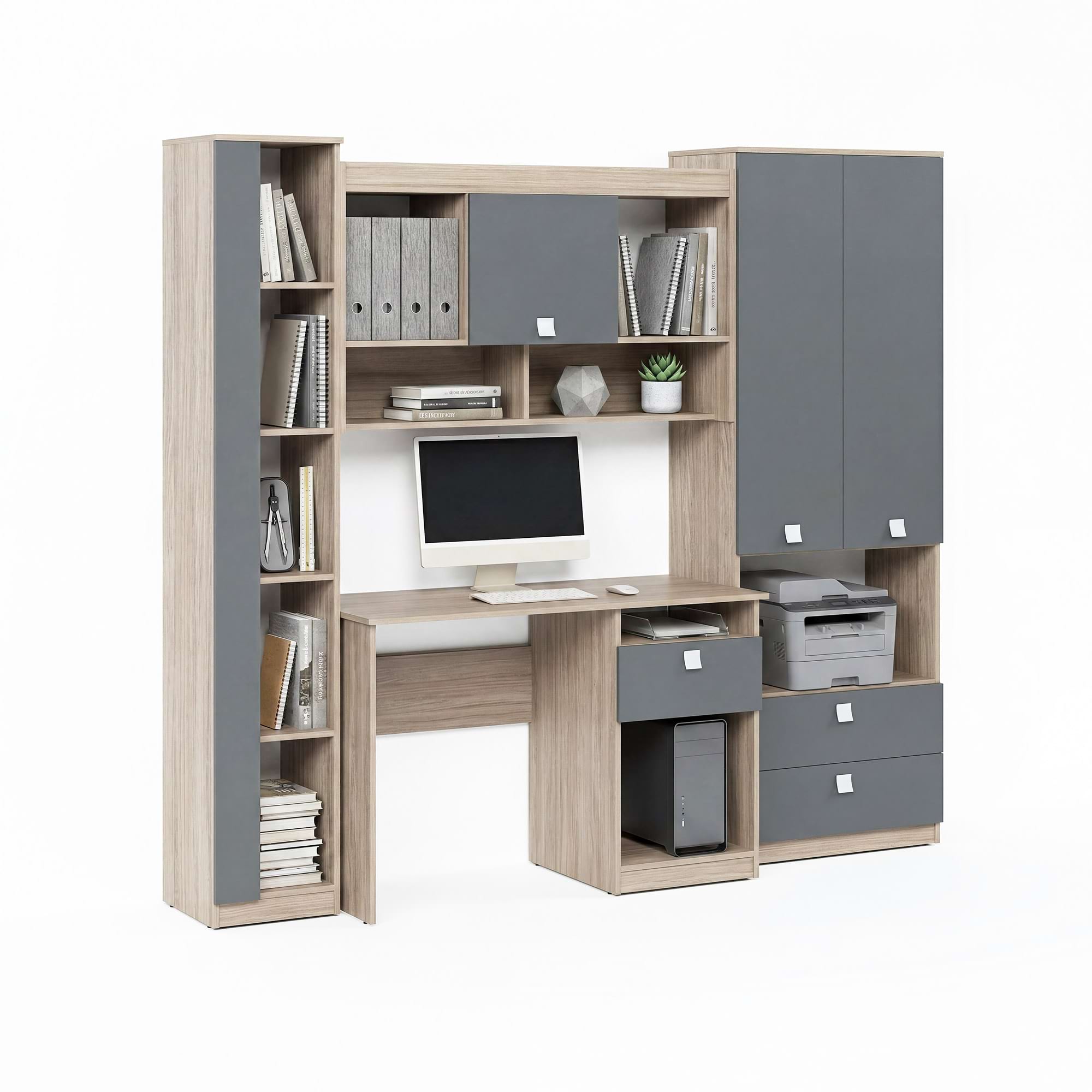 Set birou cu dulapuri LINEA 230