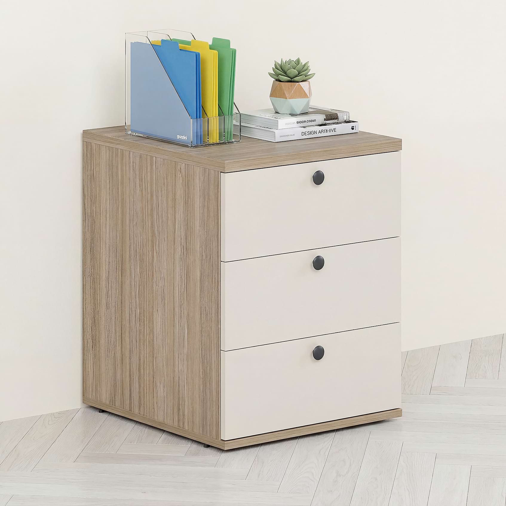 Casetiera birou STUDIO, 3 sertare