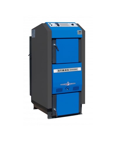 Cazan (centrala) combustibil solid, gazeificare, Atmos,  DC70GSX, otel, 70kW
