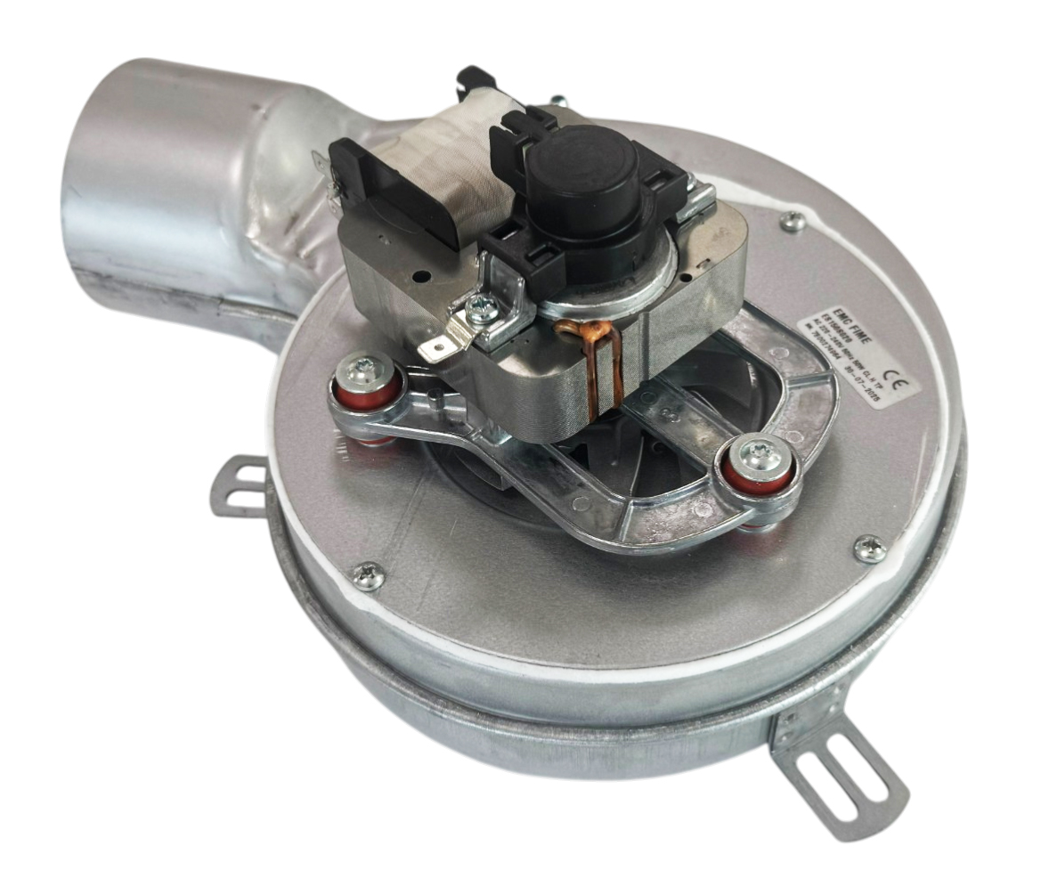 Kit ventilator pentru evacuarea gazelor arse centrale si termoseminee pe peleti Fornello Fiama Confort 12-30 kW