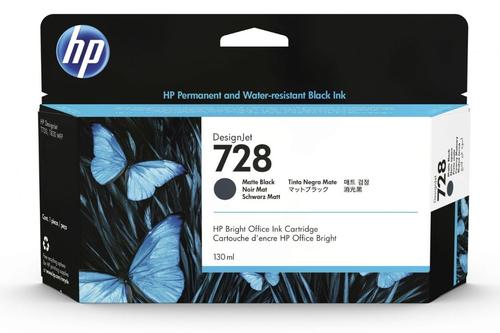 Cartus cerneala HP 728, 130 ml (Negru Mat)