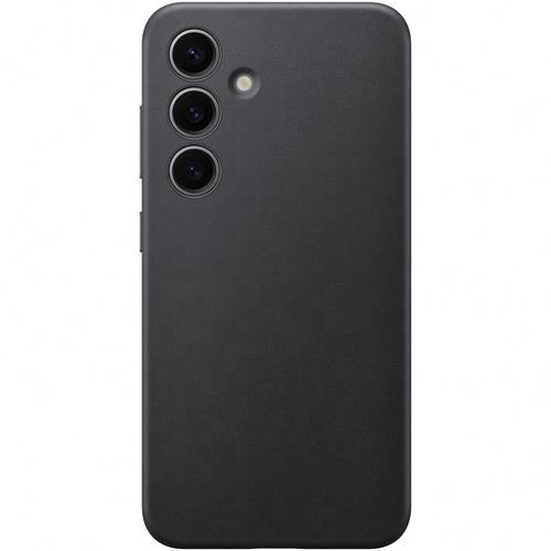 Husa de protectie Samsung Vegan Leather Case pentru Galaxy S24, BLACK