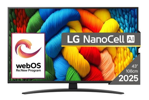 Televizor LED LG 109 cm (43inch) 43NANO81A3A, Ultra HD 4K, Smart TV, WiFi, CI+