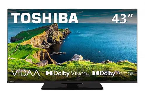 Televizor LED Toshiba 109 cm (43inch) 43UV3F63DG, Ultra HD 4K, Smart TV, WiFi, CI+