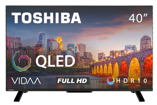 Televizor QLED Toshiba 101 cm (40inch) 40QV2F63DG, Full HD, Smart TV, WiFi, CI+