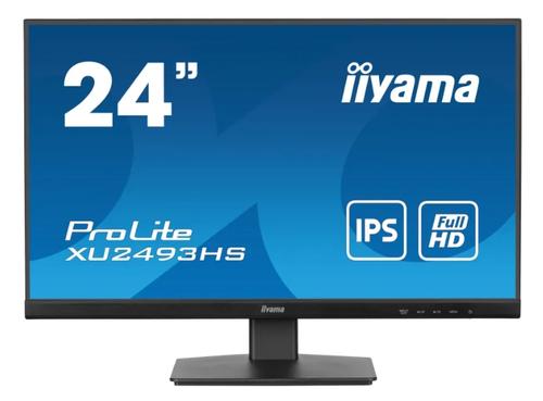 Monitor IPS LED Iiyama 23.8inch XU2493HS-B6, Full HD (1920 x 1080), HDMI, DisplayPort, Boxe, 100 Hz, 0.5 ms (Negru)