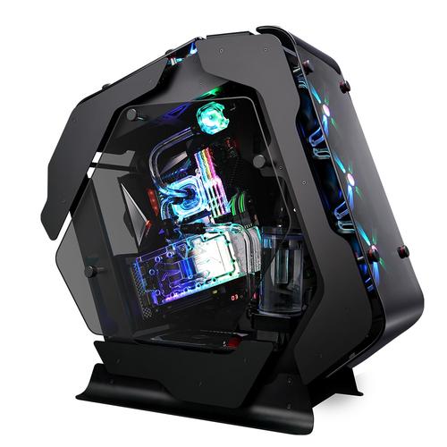 Carcasa Zalman Z-Machine 500, Middle Tower, Fara sursa, ATX, E-ATX, mITx, mATX (Negru)