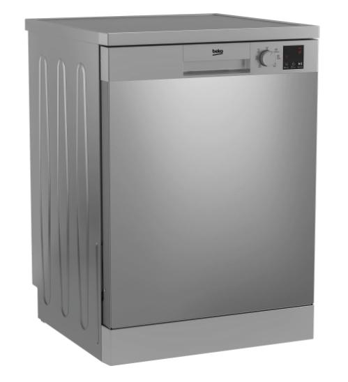 Masina de spalat vase Beko DVN06430X, 14 seturi, 6 programe, Automatic Door Opening, AutoGlassShield, Clasa D (Inox Antiamprenta)
