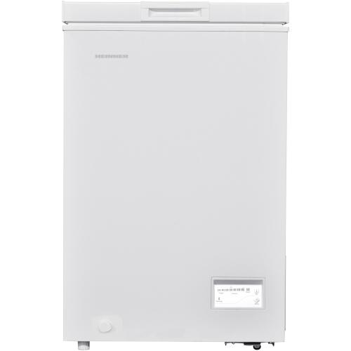 Lada frigorifica Heinner HCF-HM100CE++, 98 l, Clasa E, Convertibila Frigider/Congelator, Control electronic (Alb)