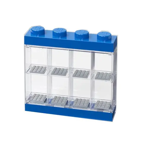 Cutie LEGO albastra pentru 8 minifigurine LEGO (40650005)