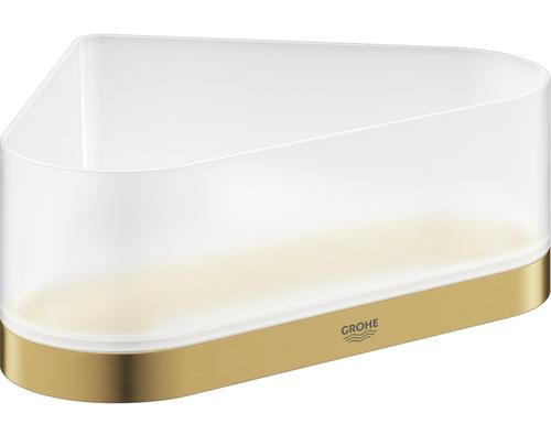 Raft de colt Grohe Selection 41038GN0, montare pe perete, ABS/Metal, mat, Auriu