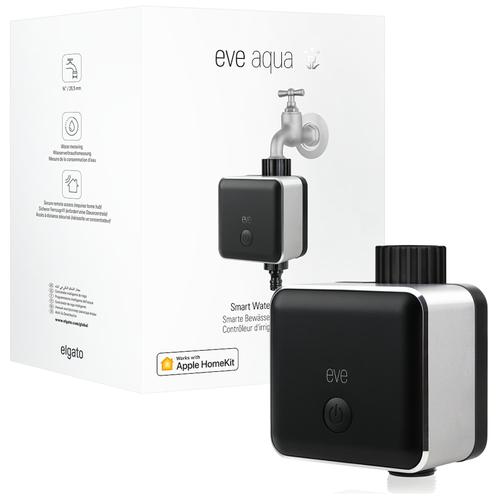 Controler inteligent pentru sistem de irigare Eve, Negru/Gri