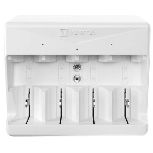 Incarcator universal Varta 57658101401, fara baterie, Alb