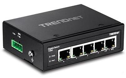 Switch TRENDnet TI-G50, Gigabit, 5 Porturi, industrial