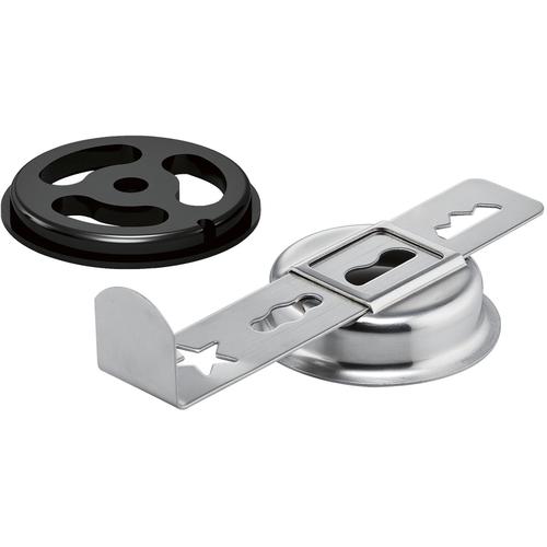 Accesoriu pentru biscuiti, Bosch, Compatibil cu Robotul OptiMUM9, Inox/Plastic (Argintiu/Negru)