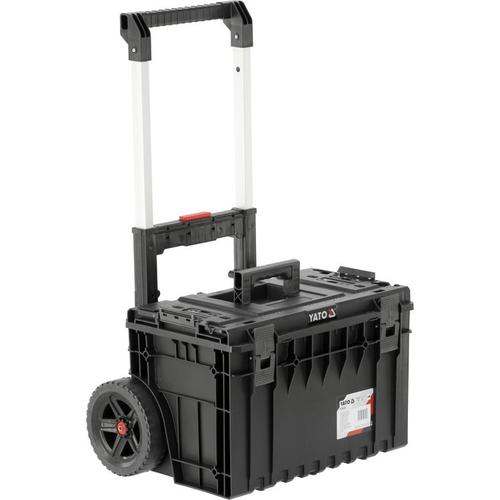 Cutie scule Yato pe roti, 52L, protectie IP66, interior modular